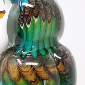 Owl Sculpture in Murano Art Glass