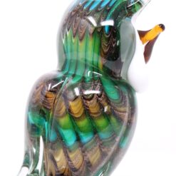 Owl Sculpture Murano Glass - Back Profile - Styylish