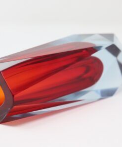 Glass Vase Flavio Poli - Laying on Side - Styylish