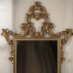 Baroque Style Giltwood Mirror, Italy 19th century