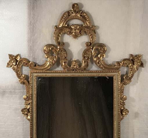 Baroque Style Giltwood Mirror- upper part- Styylish