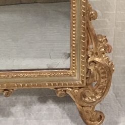 Baroque Style Giltwood Mirror- detail of the lower part- Styylish