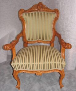 Italian Baroque salon Suite- view of one armchair- Styylish