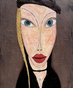 oil painting by Matthias Lupri- Joni the Priestess- Styylish