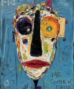 Alternative view of Painting by Matthias Lupri, "Mr Couple Of Drinks III"