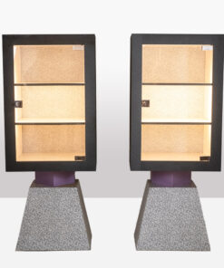 Memphis Style Display Cases - Set of Two - Styylish