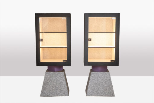 Memphis Style Display Cases - Set of Two - Styylish