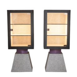 Memphis Style Display Cases - Styylish