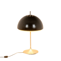 Vintage mushroom-shaped lamp- turned on- Styylish