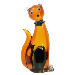 Cat Sculpture Murano Glass - Styylish