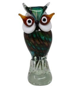 Owl Sculpture Murano Glass - Styylish
