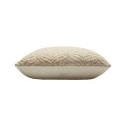 Zebra Ivory Cushion- side view- Styylish