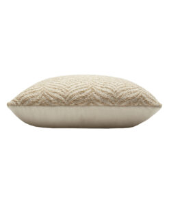 Zebra Ivory Cushion- side view- Styylish