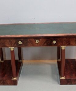 Empire Style Mahogany Desk - Full Profile - Styylish