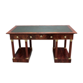 Mahogany Desk, Empire style – 20th Century