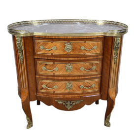 Rognon Chest of Drawers, Louis XIV / Louis XV Transition style – Late 19th century