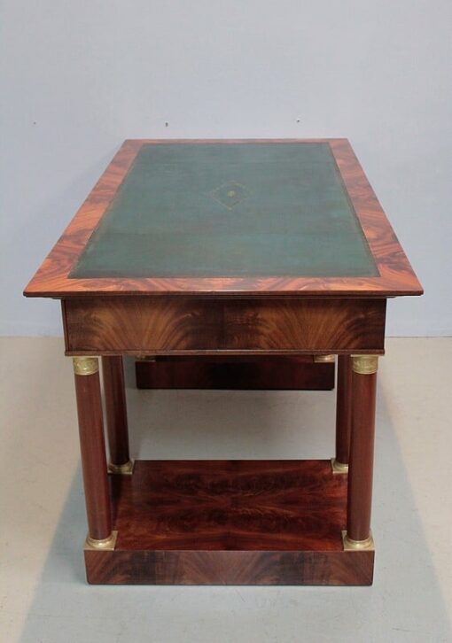 Empire Style Mahogany Desk - Side View - Styylish