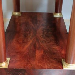 Empire Style Mahogany Desk - Base Detail - Styylish