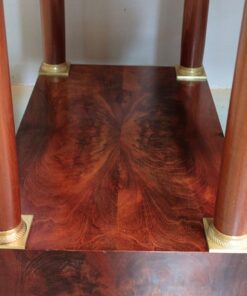 Empire Style Mahogany Desk - Base Detail - Styylish
