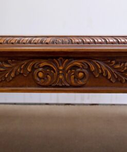 Chippendale Style Rectangular Table - Decorated Front - Styylish