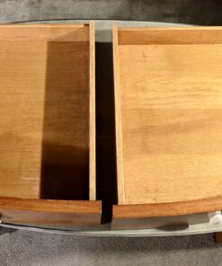 Small Desk in Amboyna Burl - Drawers - Styylish