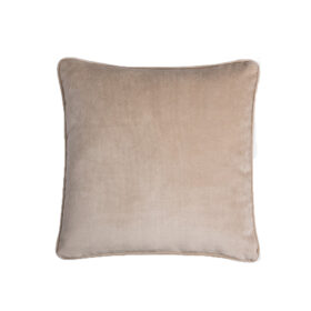 Happy Frame Collection Cushion Velvet with Beige Piping