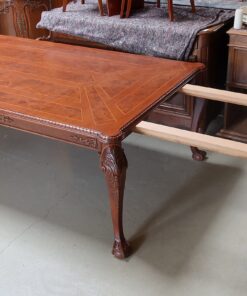 Chippendale Style Rectangular Table - Extension Without Plates - Styylish