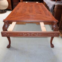 Chippendale Style Rectangular Table - Extension Without Plates Side - Styylish