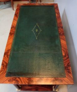 Empire Style Mahogany Desk - Top - Styylish