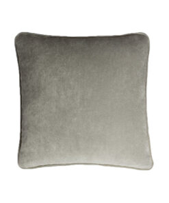 Light Grey Velvet Cushion- Styylish
