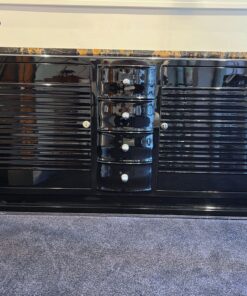 Large Modernist Art Deco Sideboard - Front - Styylish