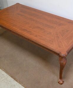 Chippendale Style Rectangular Table - Side and Top - Styylish