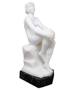 White Marble Sculpture - Styylish