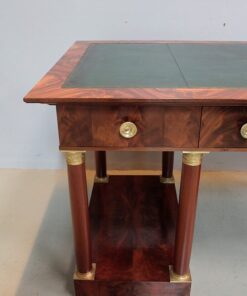 Empire Style Mahogany Desk - Left Side Detail - Styylish