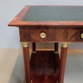 Mahogany Desk, Empire style – 20th Century