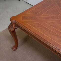 Chippendale Style Rectangular Table - Top and Foot Detail - Styylish