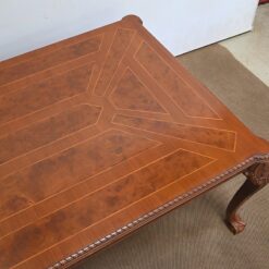 Chippendale Style Rectangular Table - Wood Pattern - Styylish