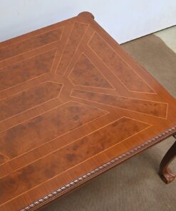 Chippendale Style Rectangular Table - Wood Pattern - Styylish
