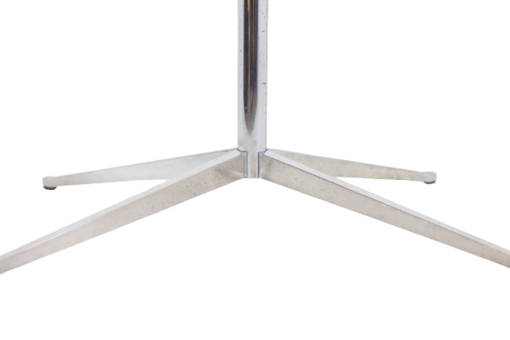 Knoll Table in Marble - Chrome Base - Styylish