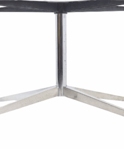 Knoll Table in Marble - Chrome Base without Top - Styylish