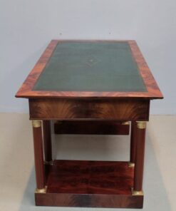 Empire Style Mahogany Desk - Side Profile - Styylish