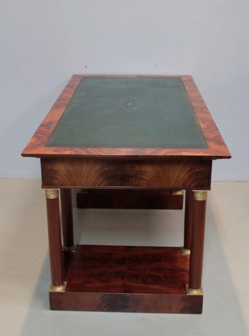 Empire Style Mahogany Desk - Side Profile - Styylish