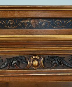 Italian Renaissance Study and Desk - Carved Detail - Styylish