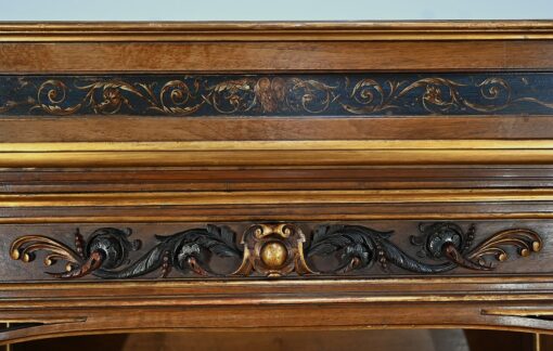 Italian Renaissance Study and Desk - Carved Detail - Styylish