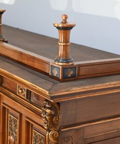 Italian Renaissance Study and Desk - Study Top Detail - Styylish