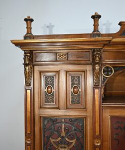 Italian Renaissance Study and Desk - Study Top Left Detail - Styylish
