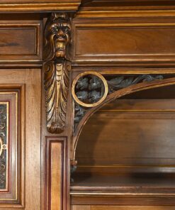 Italian Renaissance Study and Desk - Carved Detail - Styylish