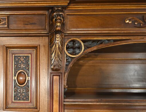 Italian Renaissance Study and Desk - Carved Detail - Styylish