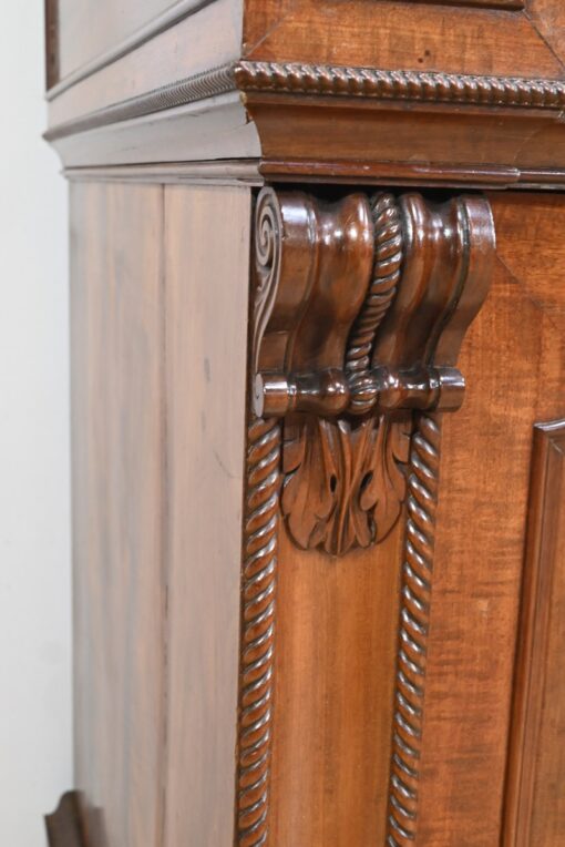 Writing Desk Sideboard - Column Carving - Styylish