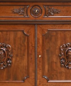 Writing Desk Sideboard - Carving - Styylish